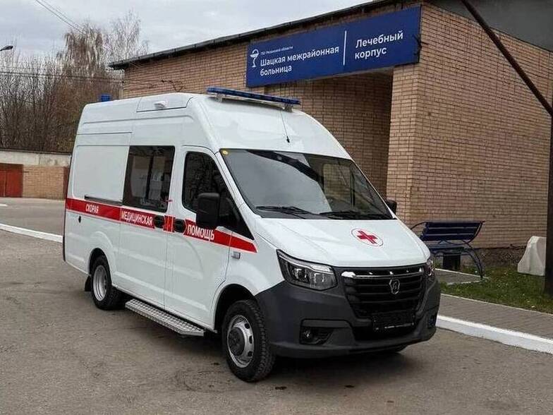 Вице‑губернатор Рязанской области передал Шацкой больнице современный автомобиль скорой помощи